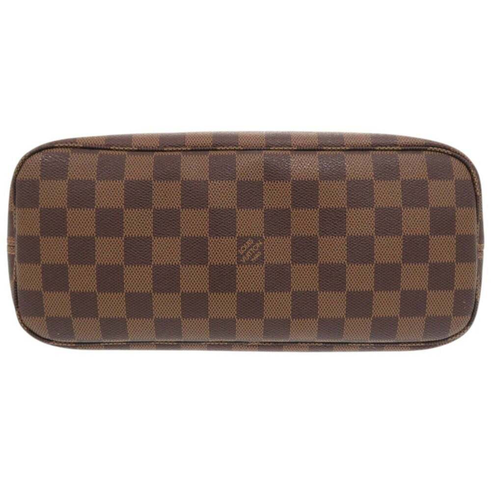 LOUIS VUITTON Brown Damier Neverfull PM Tote Bag - Picture 3 of 10